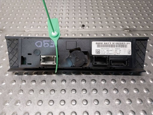 control panel air conditioning devices of the air conditioning 9182287 BMW E81 E82 E87 E88 E90 E93