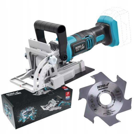 DEDRA АКУМУЛЯТОРНА ФРЕЗЕРНА МАШИНА LAME 18V SAS+