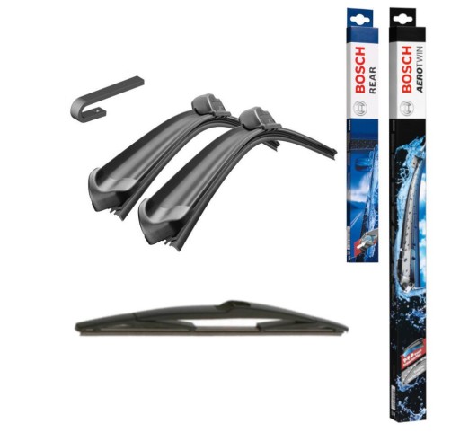 3 397 - Щітки склоочисника Bosch спереду і ззаду Smart Forfour 04-06