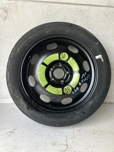 wheel spare CITROEN C5 III X7 LIFT 135 80 R18 CONTINENTAL