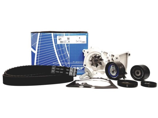 SKF ВОДЯНИЙ НАСОС + КОМПЛЕКТ РЕМЕНЯ ГРМ VKMC 06021