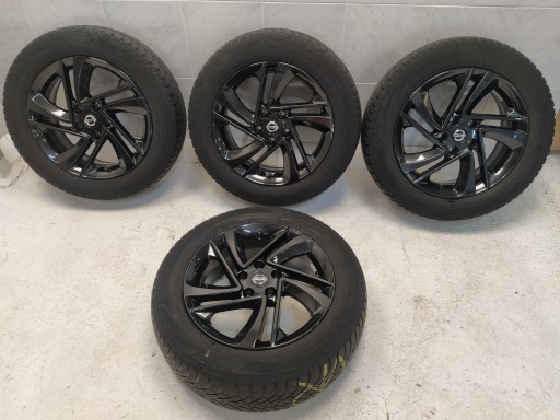 NISSAN QASHQAI 7X17 discs R17 5X114,3 ET40 tyres FALKEN ZIMA 215/60 wheels
