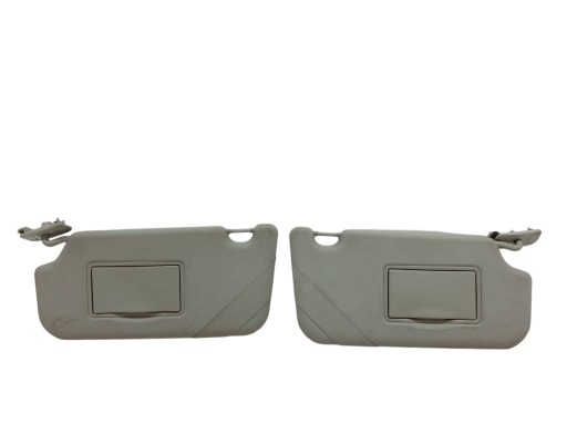 visors PRZECIWSLONECZNE left right KOMPLET cover Ford Fiesta Mk7 (2008-16)