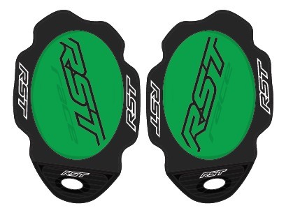 ПОЛЗУНКИ ДЛЯ КОЛЕНЕЙ RST TPUNEON GRN / BLK BIMOTO