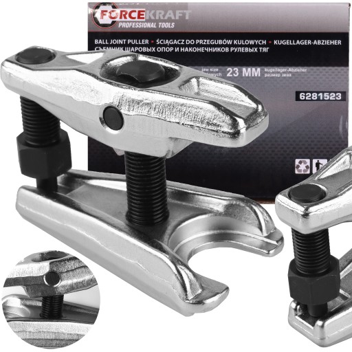 СЪЕМНИК ДЛЯ ШАРОВЫХ ШАРНИРОВ ШТИФТОВЫХ СТЕРЖНЕЙ РАССТОЯНИЕ 23 ММ СИЛЬНЫЙ