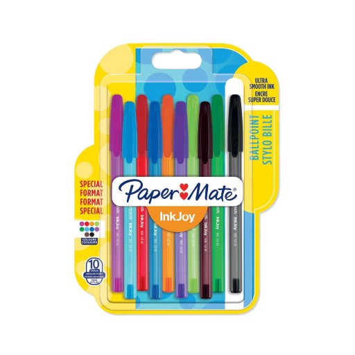 Ручки Paper Mate 1956751 різнокольорові 10 шт