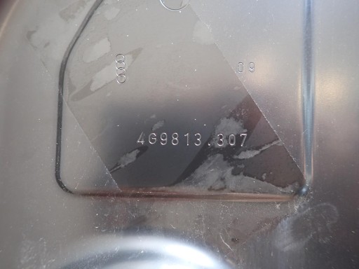 rear panel AUDI A6 C7 2011- KOMBI 4G9813307