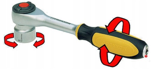 Proxxon тріскачка 1/4 дюйма з функцією розгону