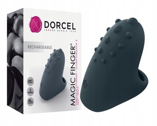 VIBRÁTOR NA PRST MAGIC FINGER DORCEL SILIKÓN USB