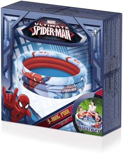 Nafukovací bazén Spider-Man 122 x 30 cm Bestway 98018