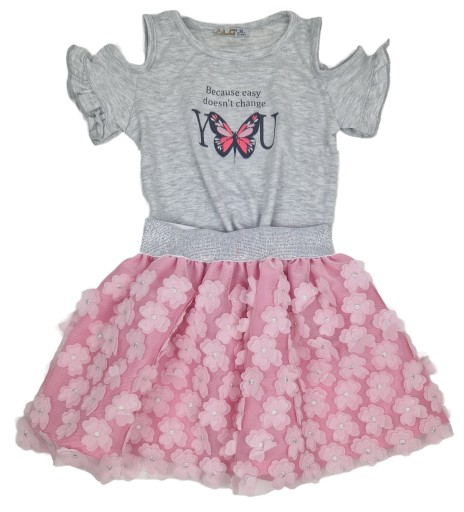 Блузка комплект з фатиновою спідницею Р.104