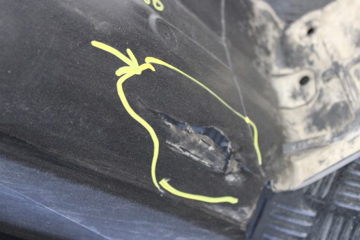 mudguard right rear part 9835379880 PEUGEOT 308 T10 III 3