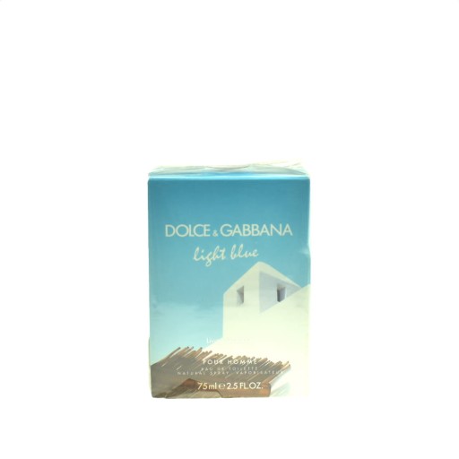 dolce & gabbana light blue pour homme living stromboli woda toaletowa 75 ml  tester 