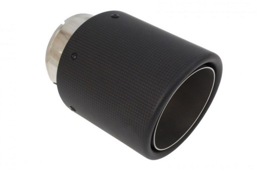 Наконечник глушника 89 мм фітинг 57 мм карбон