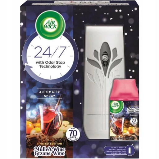 Air Wick Freshmatic Automat + náplň Varené víno