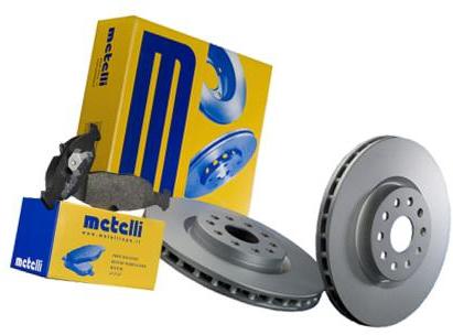 METELLI TARCZE+KLOCKI PEUGEOT PARTNER I 266MM изображение 1