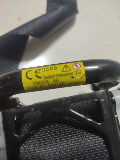 hinten Gurten Sicherheits heck Seite links Hyundai Kona und 89870J9100