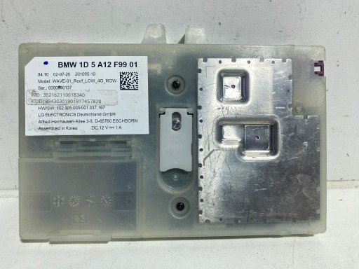 Модуль телематического контроллера bmw x3 g01 f40 f44 5b3b795