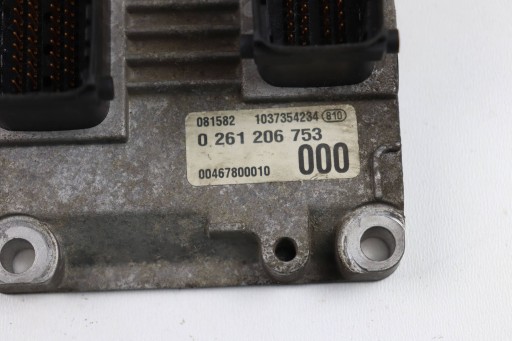 FIAT PUNTO II computer Centralina Motore 1.2 16V 0261206753 1037354234