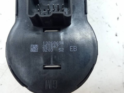 Interrupteur commande phares feux 13268694 Opel Insignia et (2008-2017 ) A