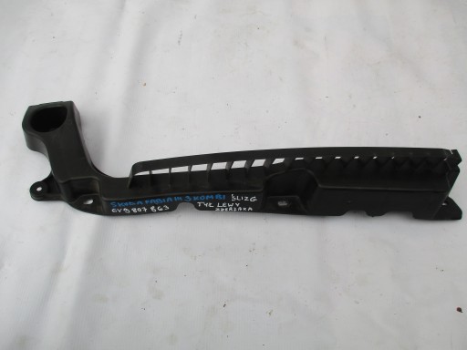 bumper bracket rear part left Skoda Fabia III Kombi 6V9807863