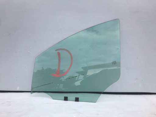 43R-009007 - RENAULT ZOE СКЛО ДВЕРІ ЛІВИЙ ПЕРЕДНІЙ AS2 2012-