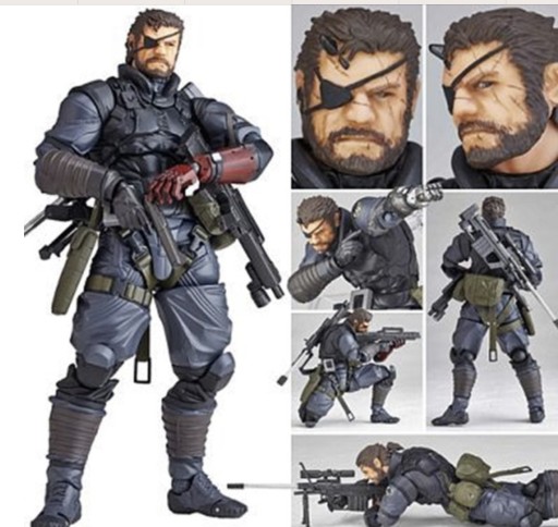 Metal Gear Solid Phantom Pain Venom Snake figurka 15cm + akcesoria