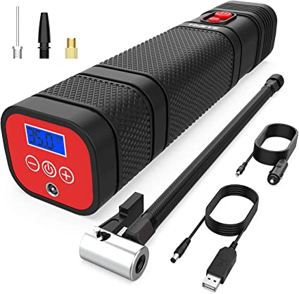 Компрессор батареи портативный ЖК-экран