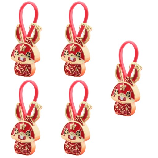 5pcs Кролик Шарм Кролик висит орнамент DIY