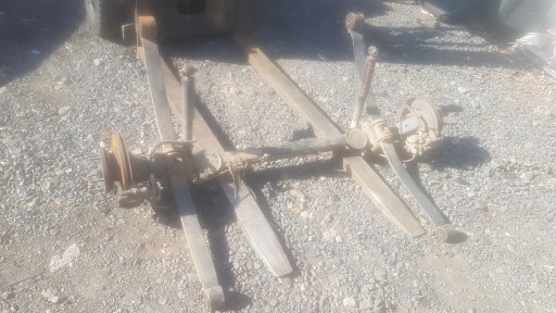 Ford transit mk8 міст балка ресори задня підвіска комплект