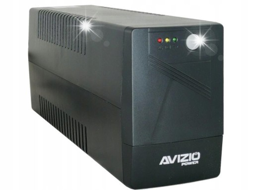 Дбж джерело безперебійного живлення avizio power 1000va 600w 12v 9ah avr ap-bk1000b