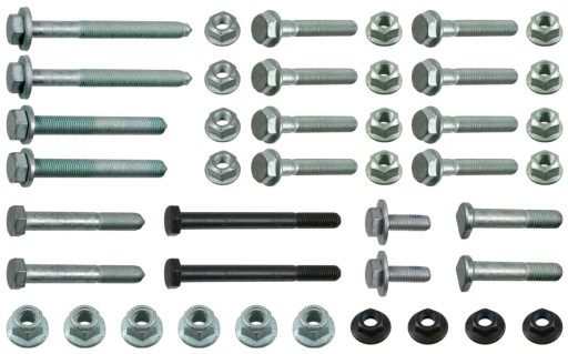 21498 - Комплект болтов febi на поперечных рычагах audi a4 b5 1.6 1.8 2.4