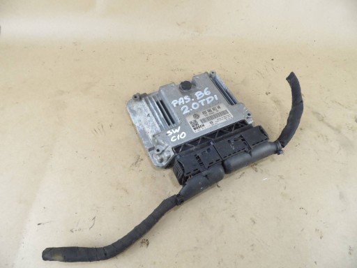 Контроллер двигателя volkswagen passat b6 03g906021ab