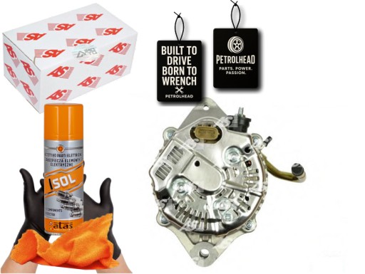 ASPA6040#ECS-PCP+K - Генератор toyota hiace 70a as-pl #petrolhead pro+ kit4