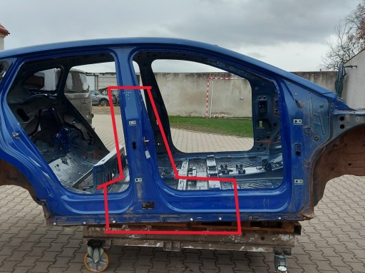SKODA Enyaq 5LA iV85 pillar threshold right LV5F