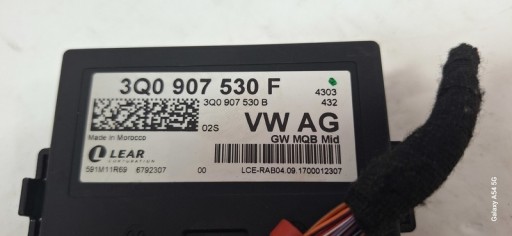 module GATEWAY SKODA OCTAVIA III 3Q0907530F