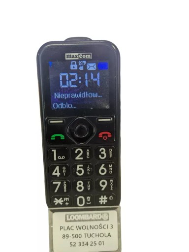 TELEFON MAX COM DLA SENIORA MM560BB