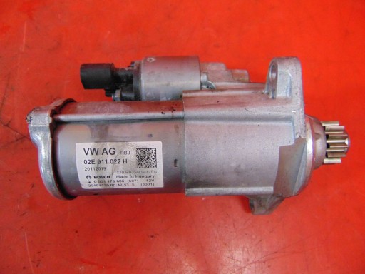 Audi Q3 II 83A 1.5 TFSI VW SEAT SKODA starter BOSCH 02E911022H