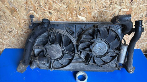 radiator KOMPLET of radiators SAAB 93 9-3 2.2 tid manual fan d223l