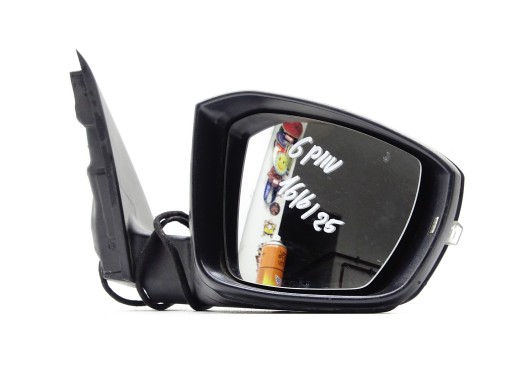 mirror door exterior left SKODA OCTAVIA III LIFT 6 PIN