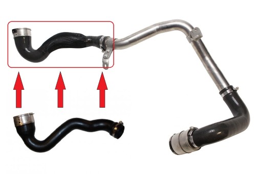 144602717R, 144605171R, - Шланг турбо интеркулера Renault MASTER 2.3 dCi