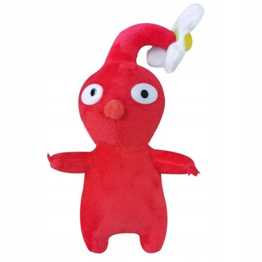 Плюшева фігурка талісман PIKMIN червона 15 см