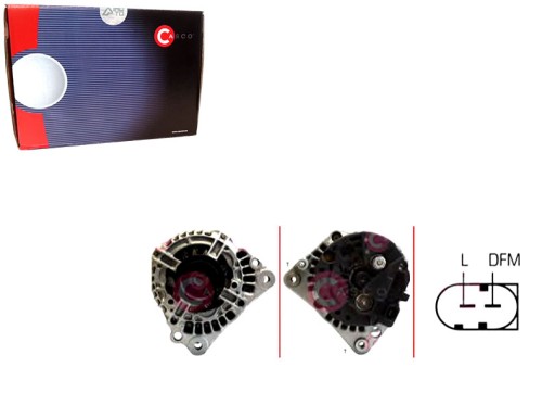 PRO/CAL10114AS - Генератор casco 038903018ax 030903023m 037903025f + помощник при столкновении #34