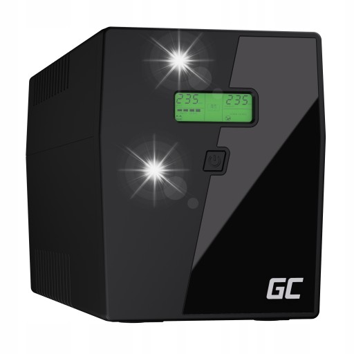 Источник бесперебойного питания 2000ва 1200вт жк + программа green cell gc ups