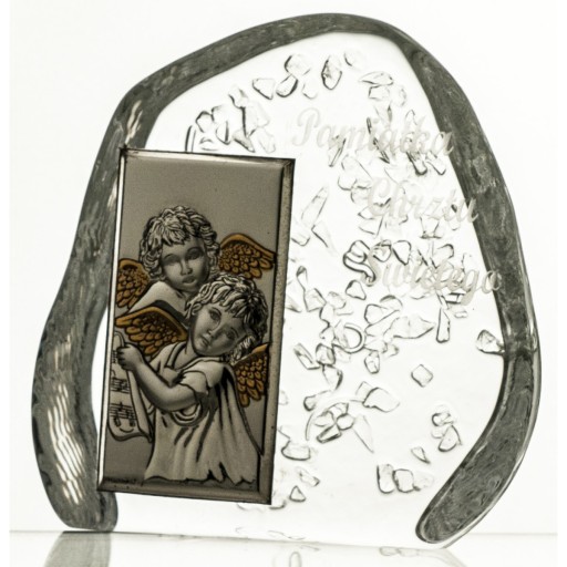 ЮЛІЯ Статуетка, сувенір на Святе Хрещення, КРИШТАЛЬ