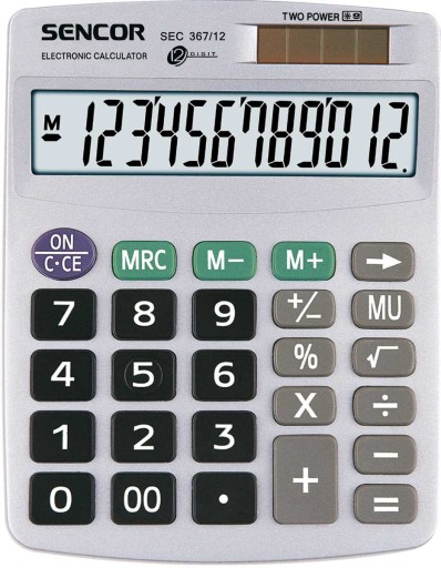 Kalkulačka SENCOR SEC 367/12