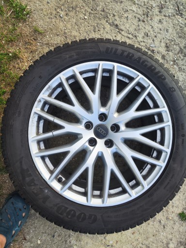 disk hliníkový Audi OE Q7 9.0" x 20" 5x112 ET 33 4m0601025bj 4m0601025 bj
