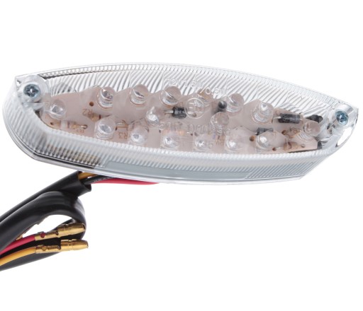 543534LR - ЗАДНІЙ ЛІХТАР ЗАДНІЙ ТРАПЕЦІЯ ДІОД ДІОД 21 LED 12V МОТО