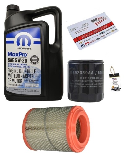 MOPAR 5W20 + ФІЛЬТРИ JEEP PATRIOT 2.0 11-17