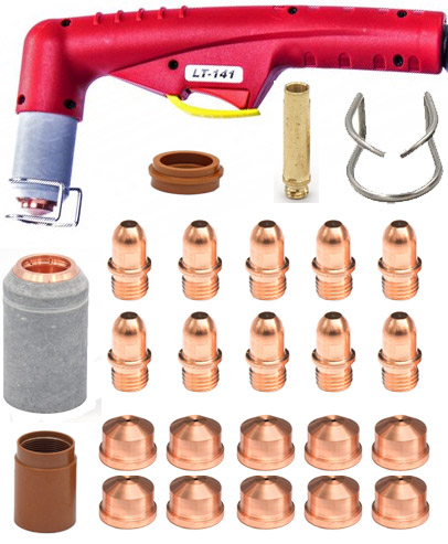 СОПЛА ЕЛЕКТРОД ДИФУЗОР ЩИТ КОМПЛЕКТ ПЛАЗМИ LT141